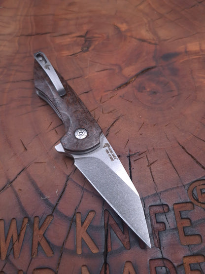 HAWK-10 N690 KARBONFİBER LİNERLOCK ÇAKI