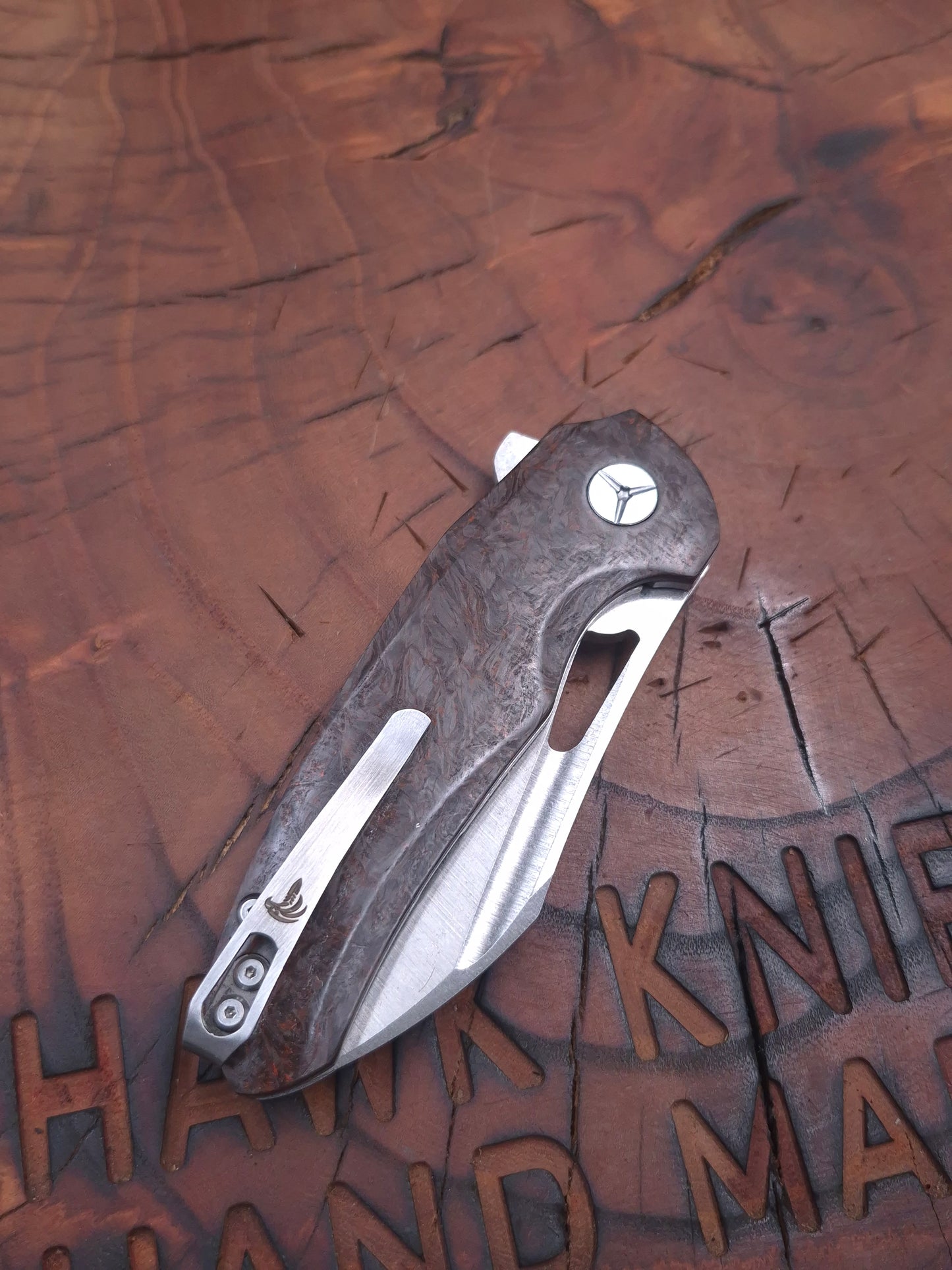 HAWK-9 PLUS(+) N690 KARBONFİBER LİNERLOCK ÇAKI
