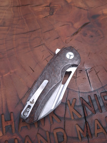 HAWK-9 PLUS(+) N690 KARBONFİBER LİNERLOCK ÇAKI