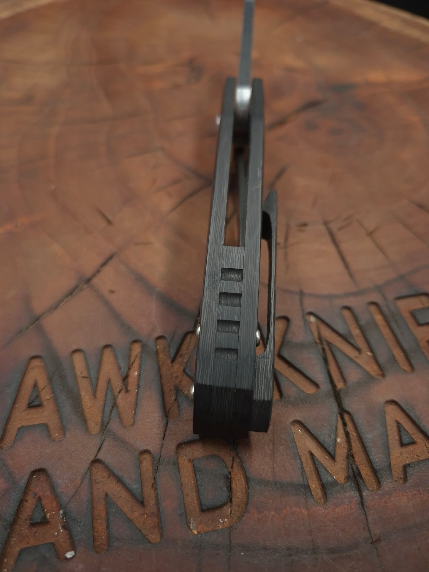 HAWK-9 PLUS(+) N690 FULL CARBON FIBER LINERLOCK FOLDING KNIFE