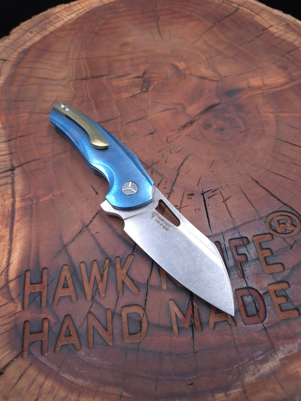 HAWK-9 PLUS(+) M390 FULL TITANIUM CUSTOM LINERLOCK ÇAKI