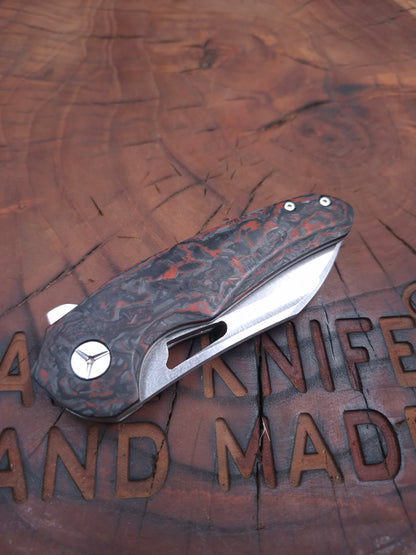 HAWK-9 PLUS(+) N690 LAYERED KARBONFİBER ÇAKI