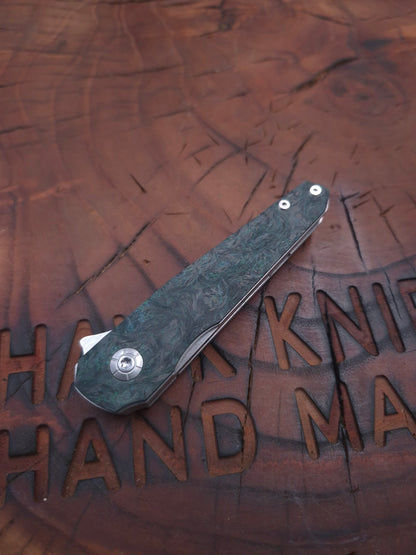 HAWK-7 KRIDASHI KARBONFİBER M398 LİNERLOCK ÇAKI