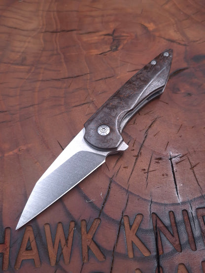 HAWK-10 N690 KARBONFİBER LİNERLOCK ÇAKI