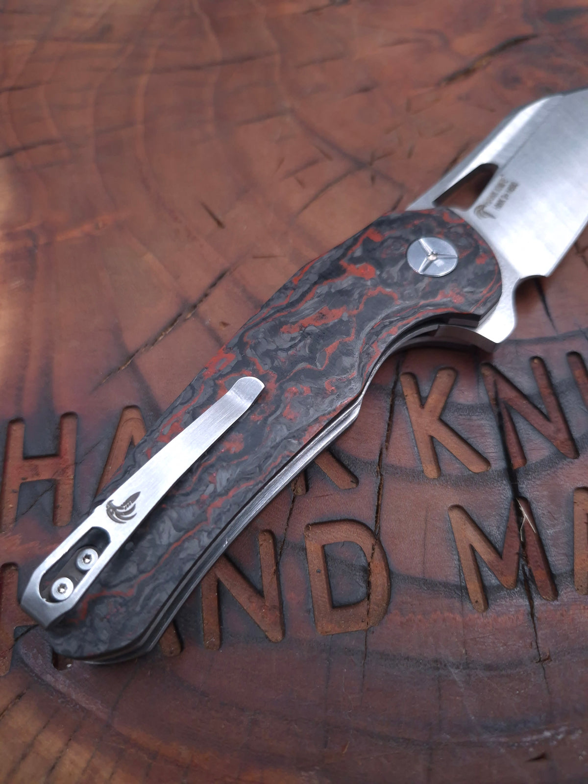 HAWK-9 PLUS(+) N690 LAYERED KARBONFİBER ÇAKI