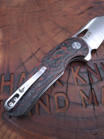HAWK-9 PLUS(+) N690 LAYERED KARBONFİBER ÇAKI