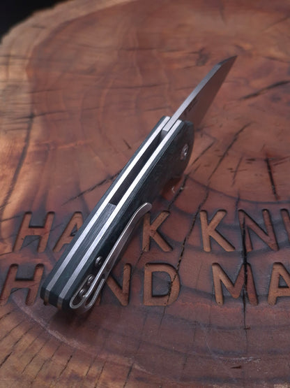 HAWK-10 N690 KARBONFİBER LİNERLOCK ÇAKI