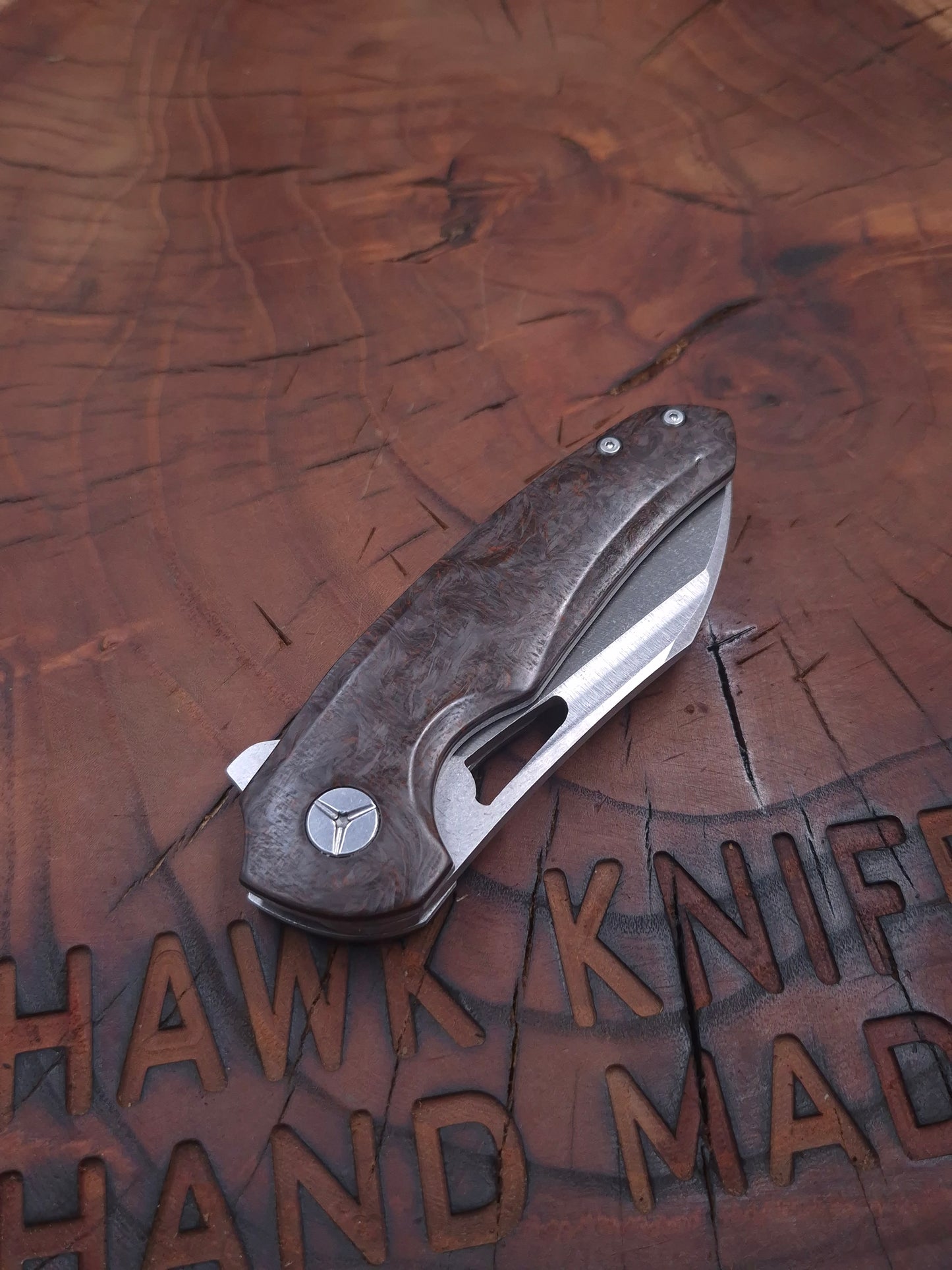 HAWK-9 PLUS(+) N690 KARBONFİBER LİNERLOCK ÇAKI