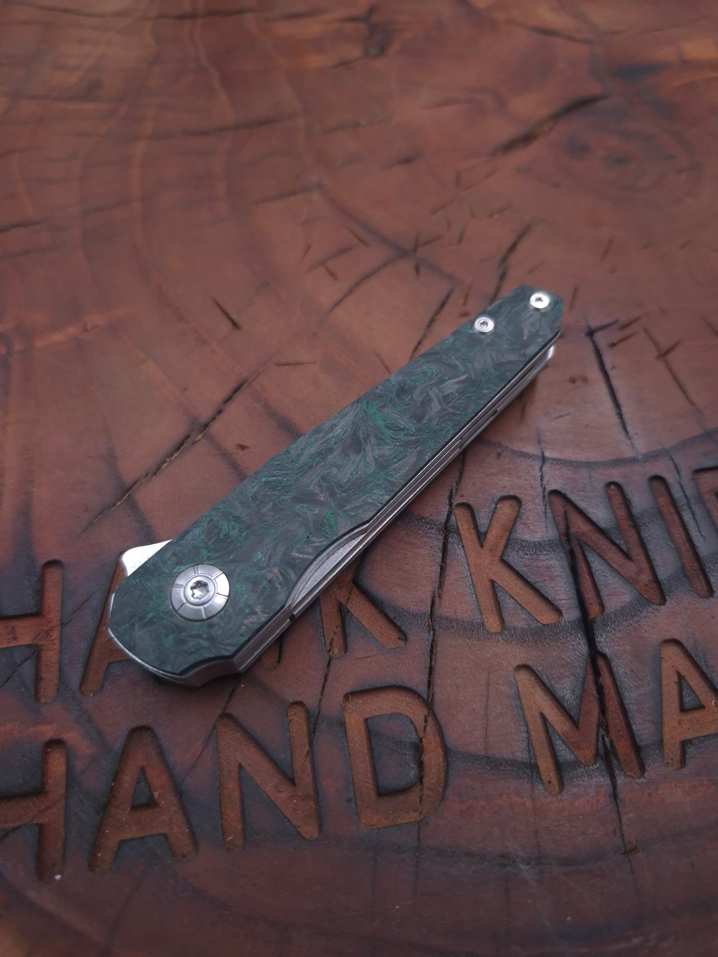 HAWK-7 KRIDASHI KARBONFİBER N690 LİNERLOCK ÇAKI