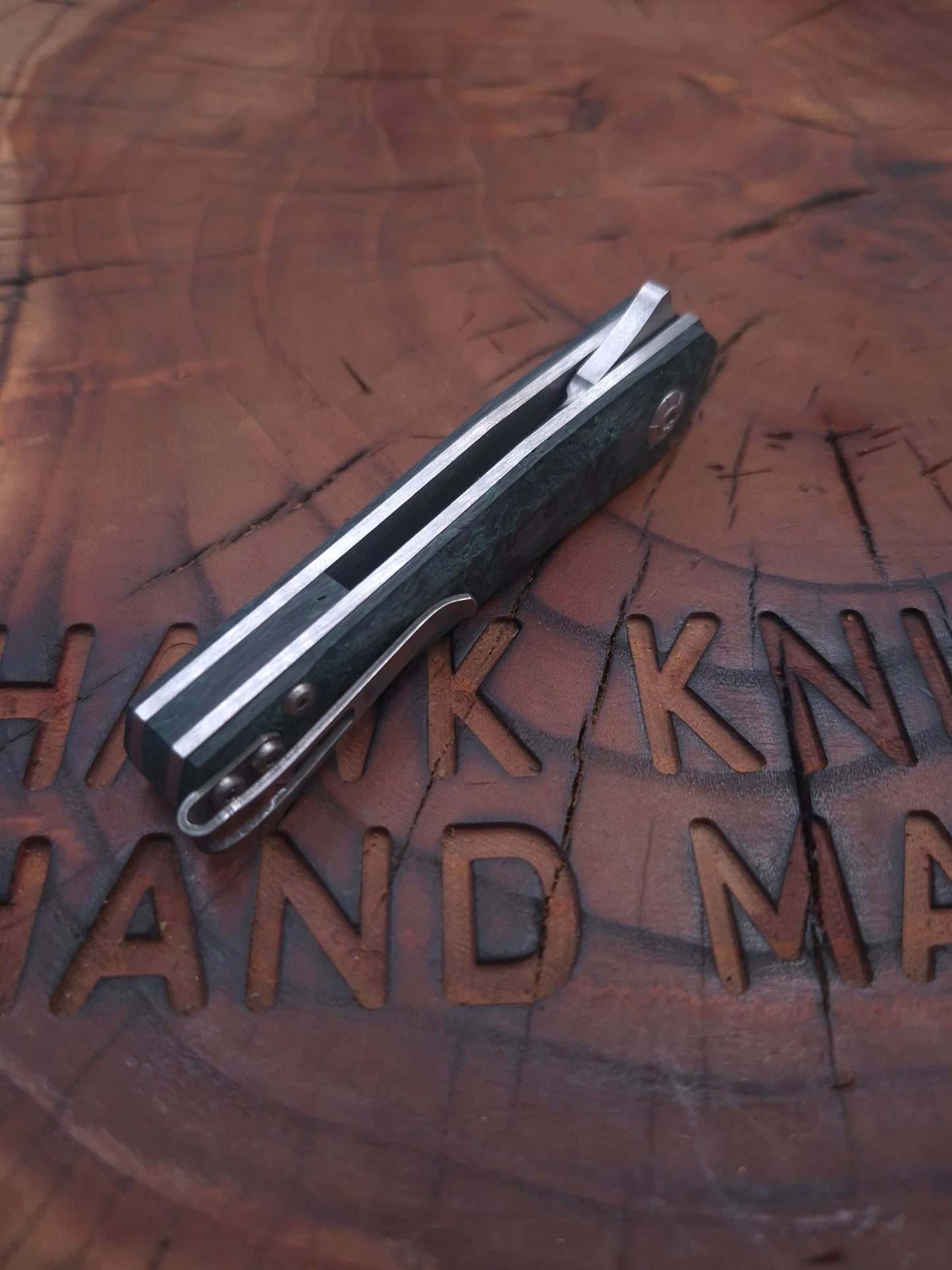 HAWK-7 KRIDASHI KARBONFİBER M398 LİNERLOCK ÇAKI