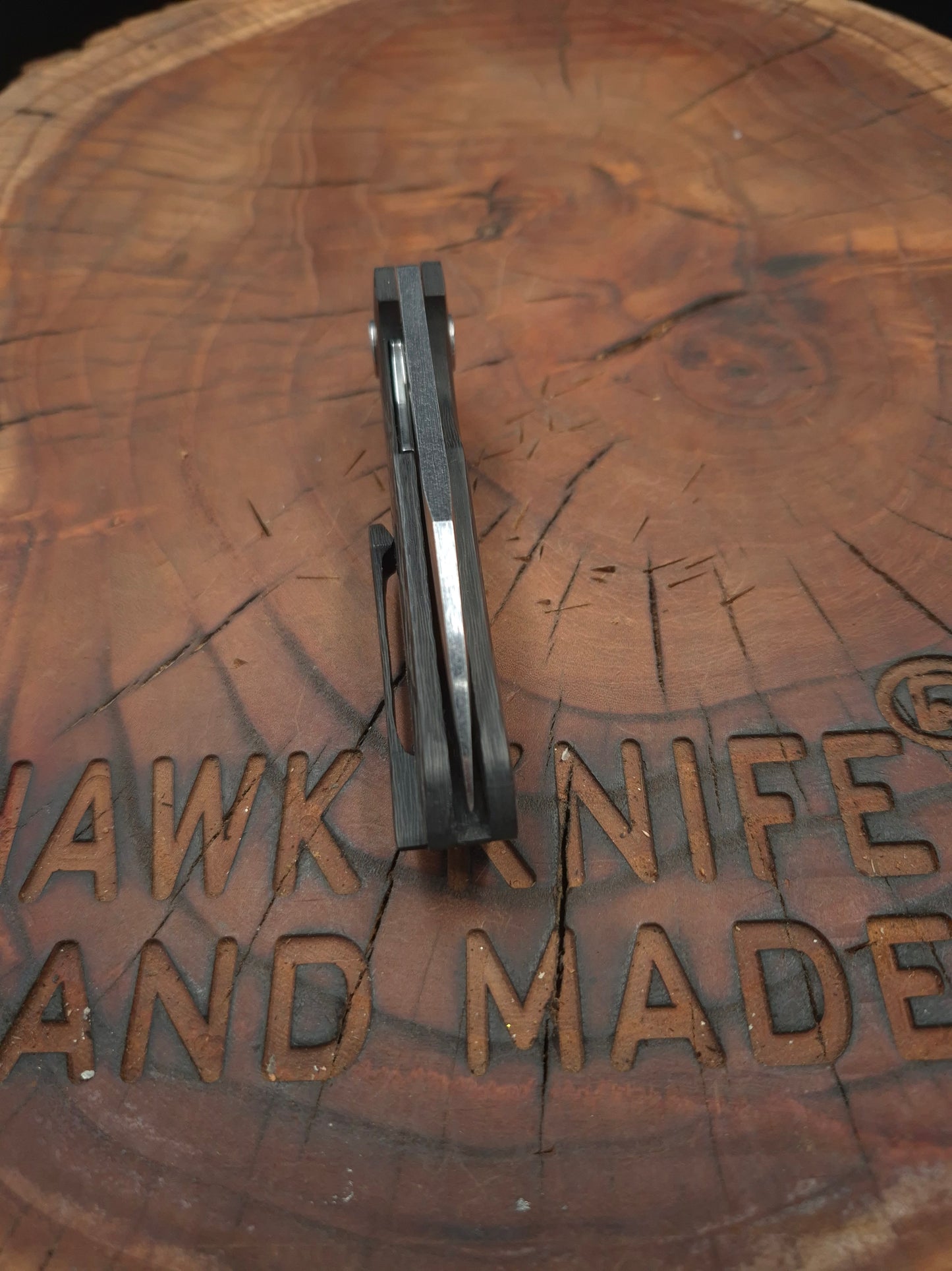 HAWK-9 PLUS(+) N690 FULL CARBON FIBER LINERLOCK FOLDING KNIFE