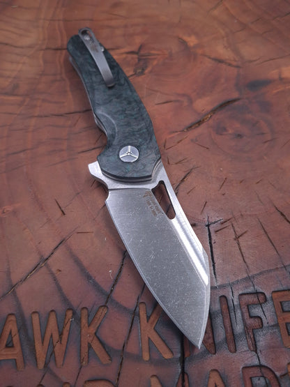 HAWK-9 PLUS(+) N690 KARBONFİBER LİNERLOCK ÇAKI