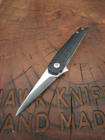 HAWK-7 KRIDASHI N690 LINERLOCK POCKET KNIFE