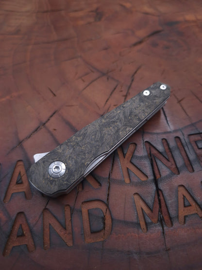 HAWK-7 KRIDASHI KARBONFİBER M398 LİNERLOCK ÇAKI