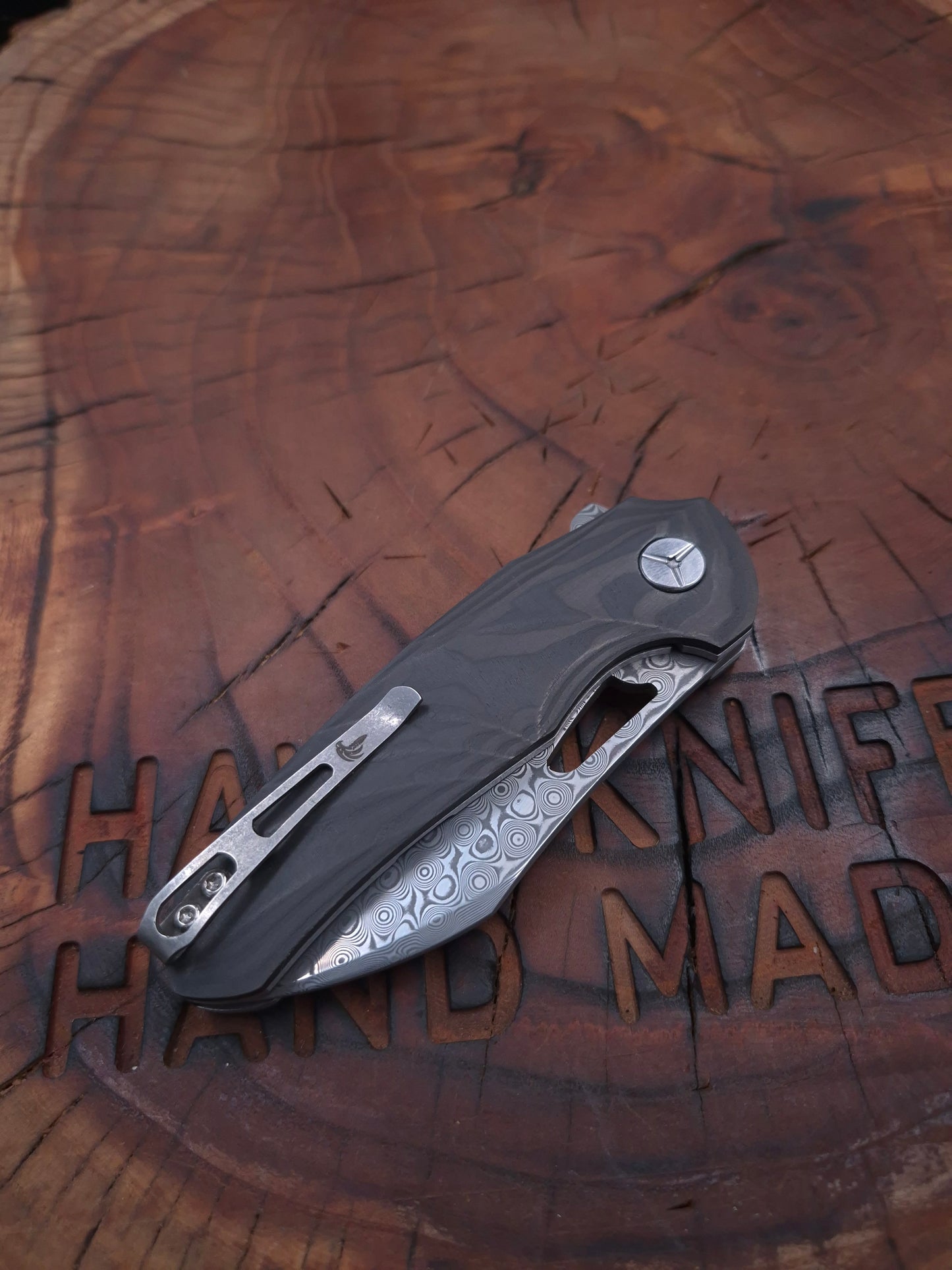 HWK-9 Stainless Steel Damascus
