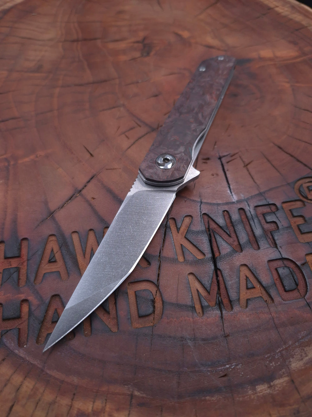 HAWK-6T (TANTO) M398 KARBONFİBER LİNERLOCK ÇAKI