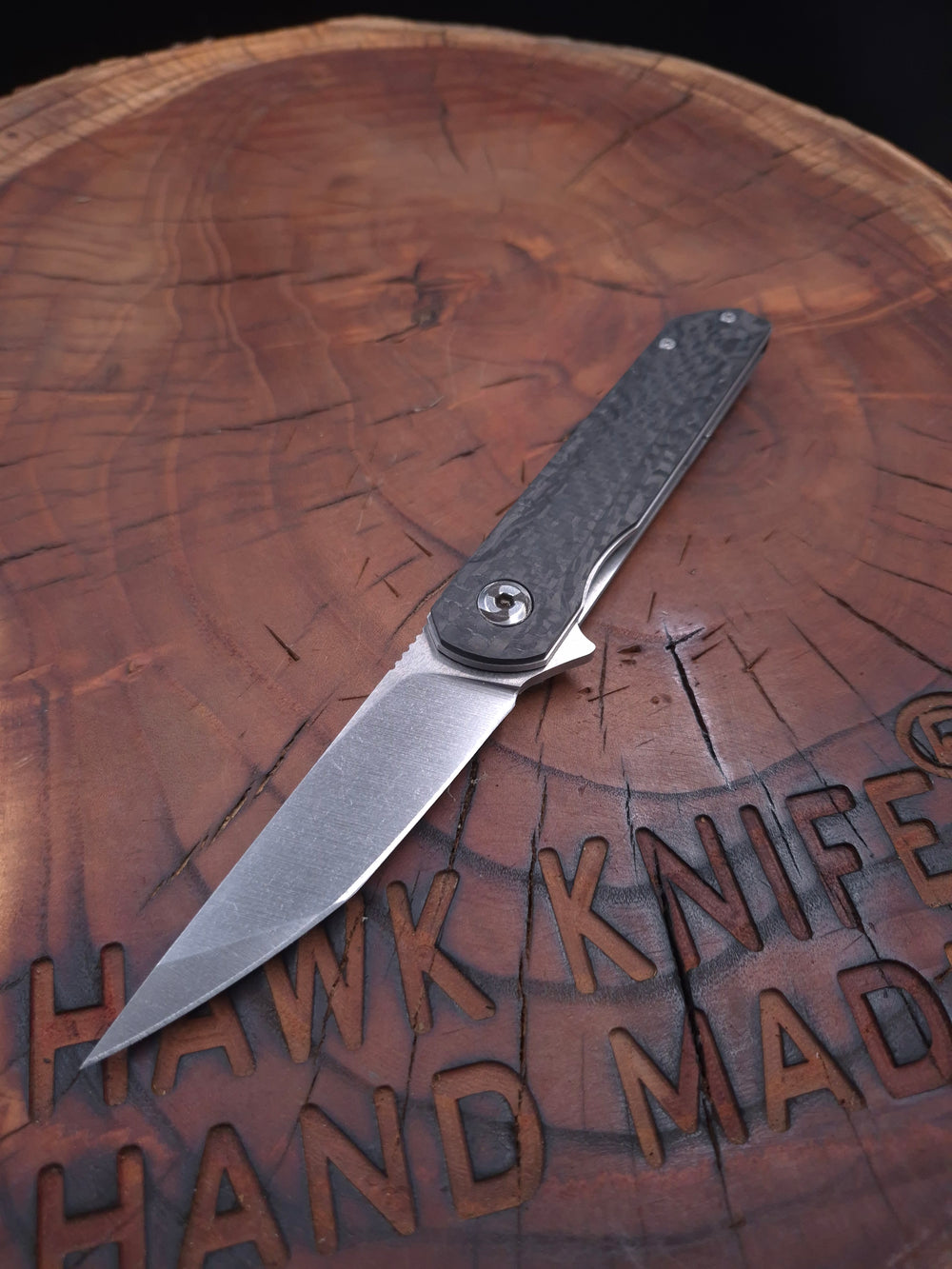 HAWK-6T (TANTO) M398 KARBONFİBER LİNERLOCK ÇAKI