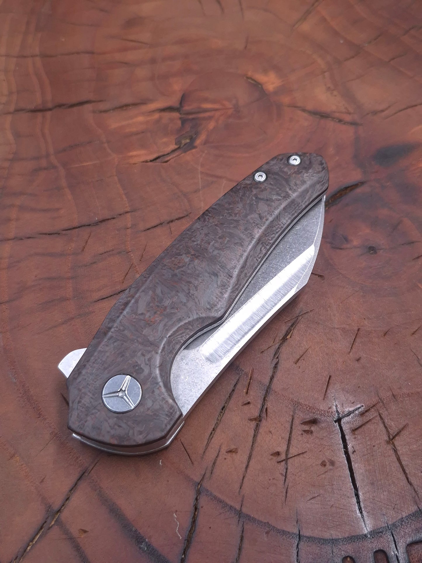 HAWK-9 PLUS(+) N690 KARBONFİBER LİNERLOCK ÇAKI