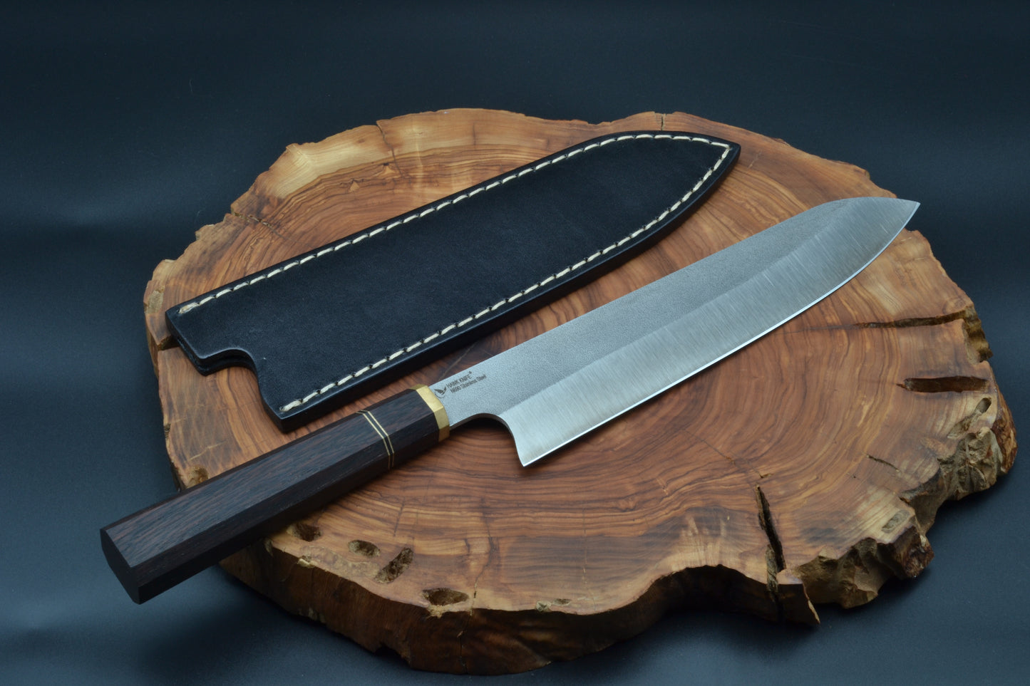 SANTOKU (L) HANDMADE CHEF'S KNIFE