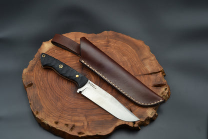 DROP POINT EL YAPIMI N690 ÇELİK  OUTDOOR BIÇAK