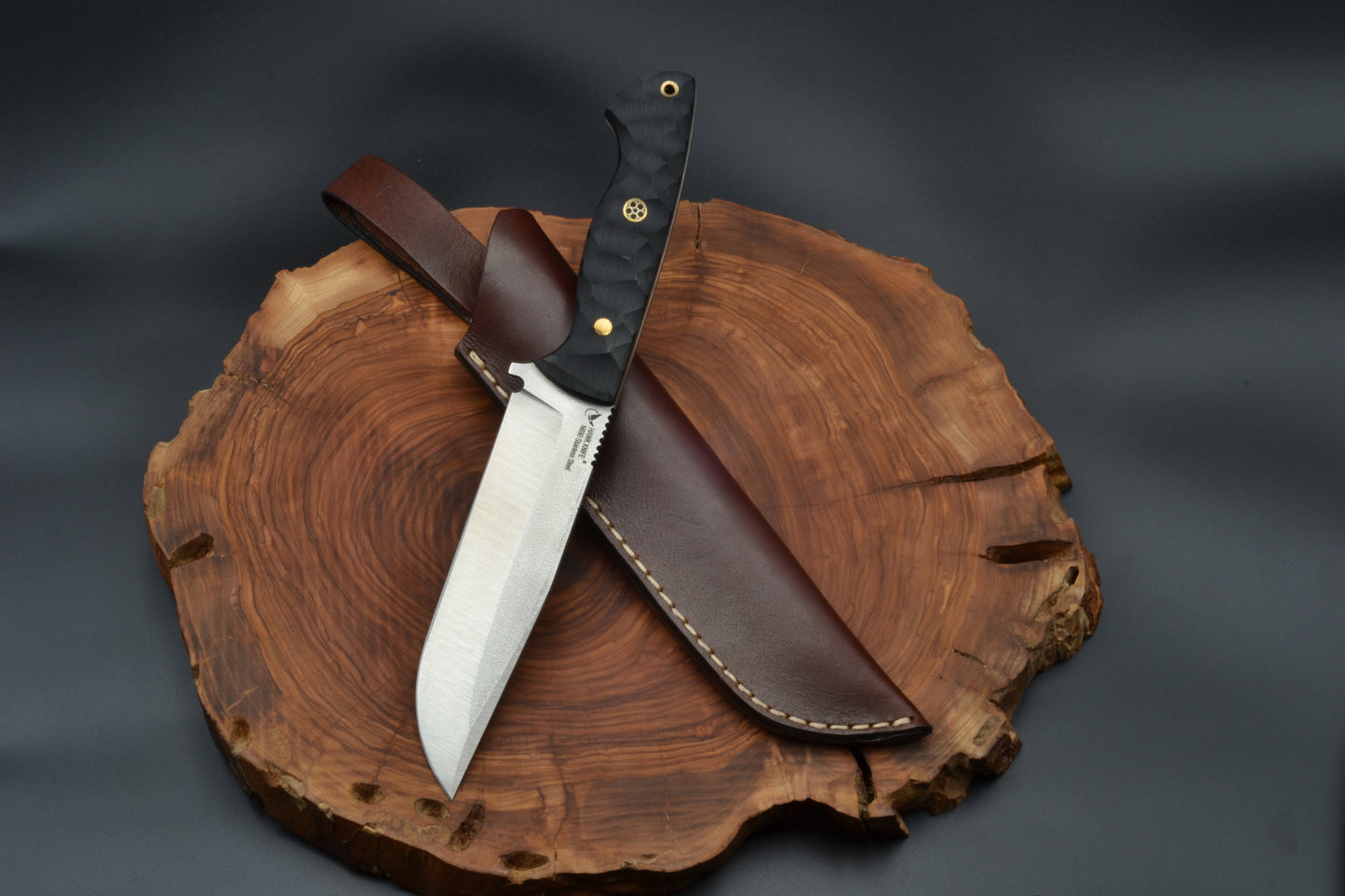 DROP POINT EL YAPIMI N690 ÇELİK  OUTDOOR BIÇAK